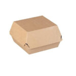 Steak Kraft Burger Kutusu 12x12x9cm